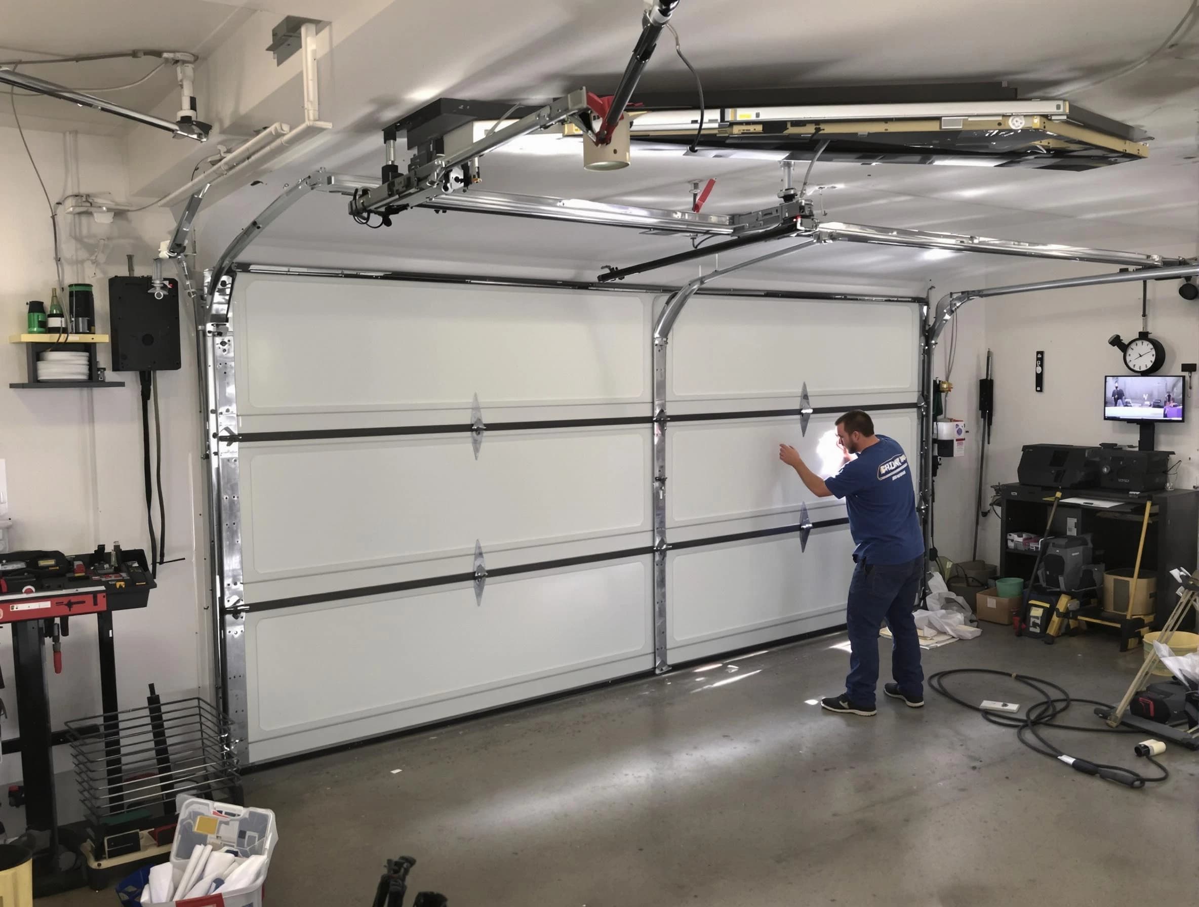 Professional garage door repair service by Mead Garage Door Repair in Mead