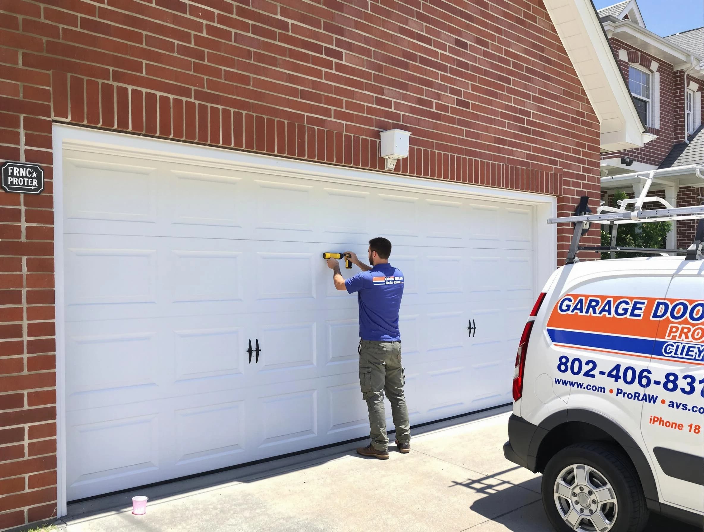 Local garage door repair service by Mead Garage Door Repair in Mead