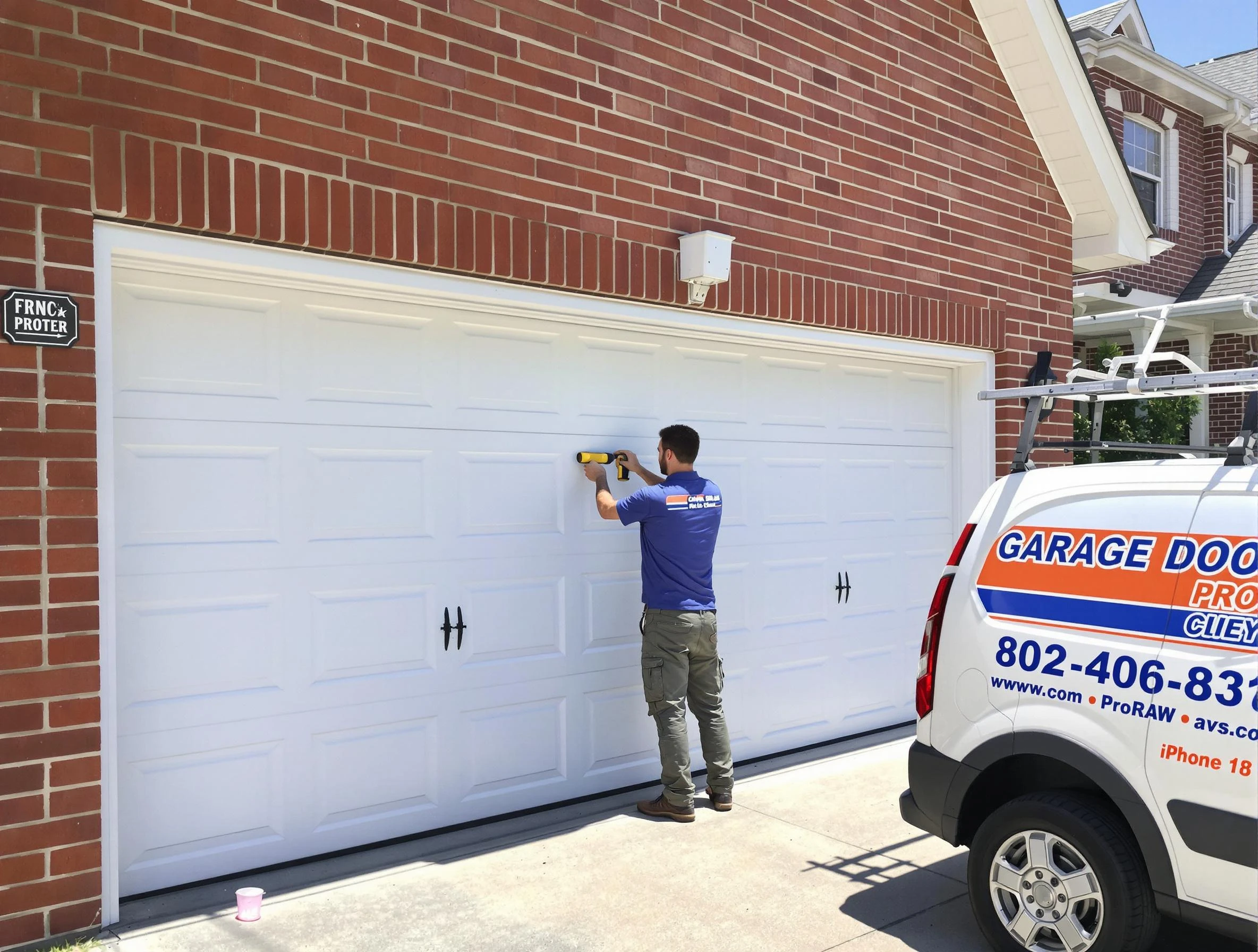 Local garage door repair service by Mead Garage Door Repair in Mead